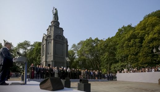 28072016 Виступ Президента під час заходів з нагоди Дня хрещення Київської Русі – України