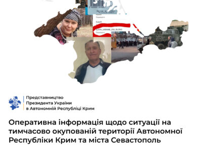 Оперативна інформація щодо ситуації на тимчасово окупованій території Автономної Республіки Крим та міста Севастополя станом на 20 лютого 2023 року