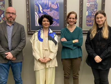The Permanent Representative Tamila Tasheva met the American historian, writer, journalist, laureate of many international literary prizes, Anne Applebaum.