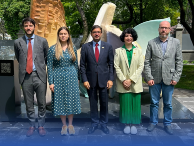 Постійна Представниця Таміла Ташева зустрілася з Надзвичайним і Повноважним Послом Іспанії в Україні Рікардо Лопесом-Арандою Хагу та консулом Хосе Лосано Гайярдо