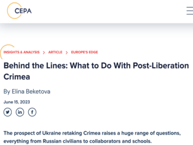 The American Center for European Policy Analysis (CEPA) published an interview with the Permanent Representative