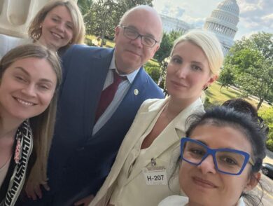 The delegation held 15 meetings with U.S. Congressmen and representatives of their offices