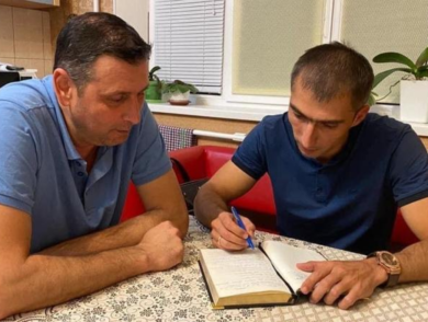 Occupants kidnapped, tortured and put under illegal administrative detention activist Eldar Mensitov