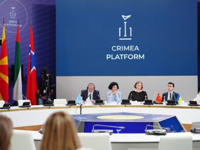 Виступ Постійної Представниці Таміли Ташевої на третьому Саміті Кримської платформи 23 серпня