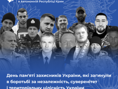 День пам’яті захисників України, які загинули в боротьбі за незалежність, суверенітет і територіальну цілісність України