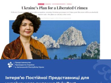 Interview of the Permanent Representative for the Ukrainian newspaper Kyiv Post