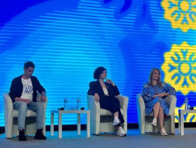 Permanent Representative took part in the discussion within the framework of the Ukrainian Youth Forum ” Rebuilding in Unity”