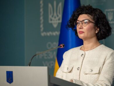 Брифінг Постійної Представниці Таміли Ташевої на базі Офісу Президента України щодо спротиву громадян України в окупованому Криму