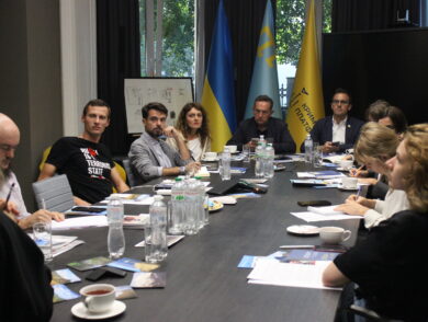 Постійна Представниця зустрілась із делегацією італійських журналістів, науковців та громадських діячів