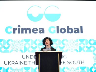 Постійна Представниця виступила з вітальним словом на церемонії відкриття міжнародної конференції “Crimea Global: Understanding Ukraine through the South”
