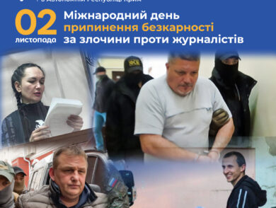 2 листопада – Міжнародний день припинення безкарності за злочини проти журналістів