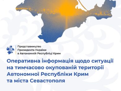 Оперативна інформація щодо ситуації на тимчасово окупованій території Автономної Республіки Крим та міста Севастополя станом на 11 грудня 2023 року