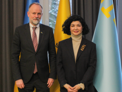 Постійна Представниця провела зустріч із новопризначеним Надзвичайним і Повноважним Послом Королівства Швеції в Україні