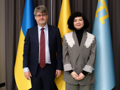 Постійна Представниця провела зустріч  із Надзвичайним і Повноважним Послом Франції в Україні 