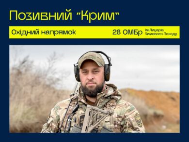 Моя війна почалась в Криму: позивний “Крим”