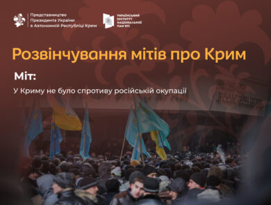 Розвінчування мітів про Крим: у Криму не було спротиву російській окупації