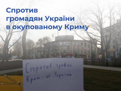 Спротив громадян України  в окупованому Криму станом на 07.03.2024