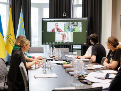 У Представництві відбулося засідання піклувальної ради Міжнародної української школи