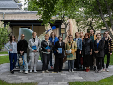 The final tour of the exhibition LOMYKAMIN’. Women’s Resistance in Crimea