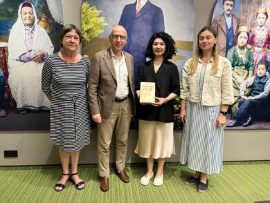 The Permanent Representative held a meeting with former Ambassador of Ukraine to Lebanese Republic and Canada Ihor Ostash