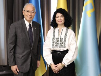 The Permanent Representative Met with the Ambassador of Japan Matsuda Kuninori