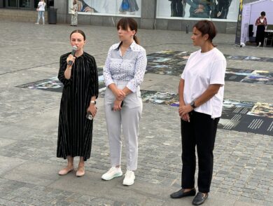 The Deputy Permanent Representative participated in the opening of the photo exhibition Crimea Through the Eyes of Citizen Journalists: 10 Years in Captivity in Dnipro