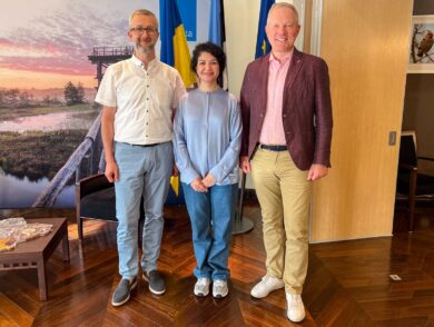 The Permanent Representative Met with the Chairman of the Foreign Affairs Committee of the Estonian Parliament