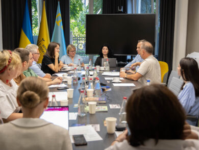 The Meeting on Approaches and Procedures for Conducting Inspections of Persons Who Collaborated with the Aggressor State Was Held in the Office of the Mission 