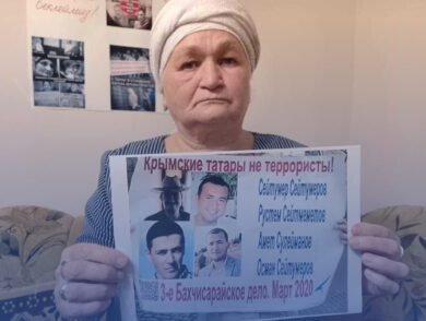 İşğalciler qanunsız şekilde siyasiy mabus Seyran Saliyevniñ anasını tutıp aldı