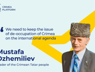 The Fourth Summit of the Crimea Platform: Mustafa Dzhemiliev, the Leader of the Crimean Tatar People