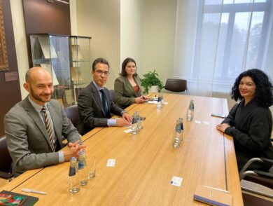 During a Working Trip to Latvia, the Permanent Representative Met with the Deputy State Secretary of the Ministry of Foreign Affairs of Latvia – Political Director Ivars Lasis