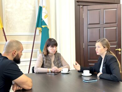 The Deputy Permanent Representative Met with the Mayor of Poltava