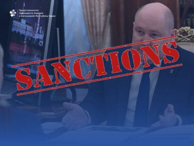 Ukraine Imposes Sanctions on Razvozhaiev and Other Representatives of Crimea’s Occupation Administration