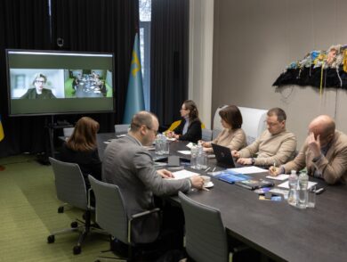 Постійна Представниця провела зустріч з представниками Реєстру збитків, завданих агресією російської федерації проти України