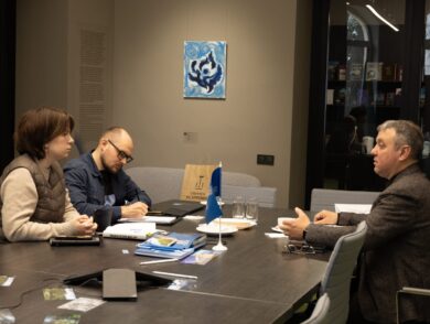 The Permanent Representative Held a Meeting with the Head of the Federation of Greek Communities of Ukraine, Stepan Makhsma
