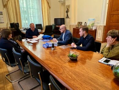 During the Visit to Odesa, the Mission’s Team Met with the Rector of I. I. Mechnikov Odesa National University