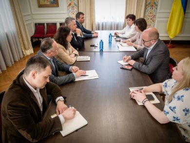 Постійна Представниця зустрілася з Першим заступником Міністра закордонних справ України Сергієм Кислицею