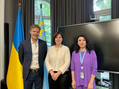 A Meeting Was Held at the Mission with Representatives of the United Nations Human Rights Monitoring Mission in Ukraine