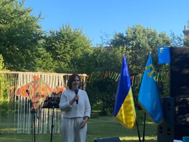 The Permanent Representative Attends Celebration of the Day of the Crimean Tatar Flag