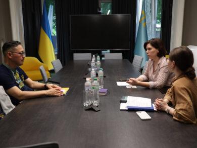 The Permanent Representative Met with the Honorary Consul of Ukraine in Kobe and Professor of Kobe Gakuin University Okabe Yoshihiko