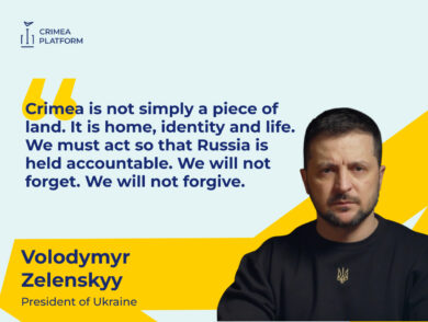 President of Ukraine Volodymyr Zelenskyy Speaks at the Opening of the Fifth Crimea Platform Summit