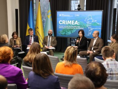 У Києві презентували аналітичну довідку “КРИМ: транзитний хаб переміщення та ідеологічної обробки дітей”