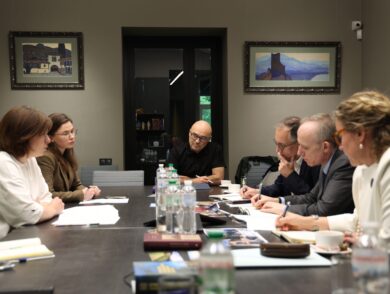У Представництві відбулася зустріч з експертами Московського механізму ОБСЄ