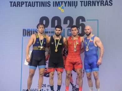Кримський татарин Ірфан Мірзоєв виборов «золото» міжнародного турніру з греко-римської боротьби в Литві 